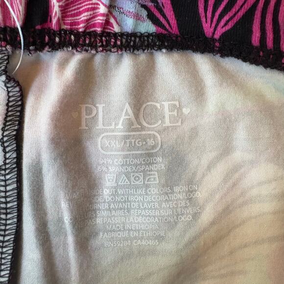 NWT Girls XXL (16) The Children’s Place Tropical Floral Shorts 3053379 - Picture 3 of 5